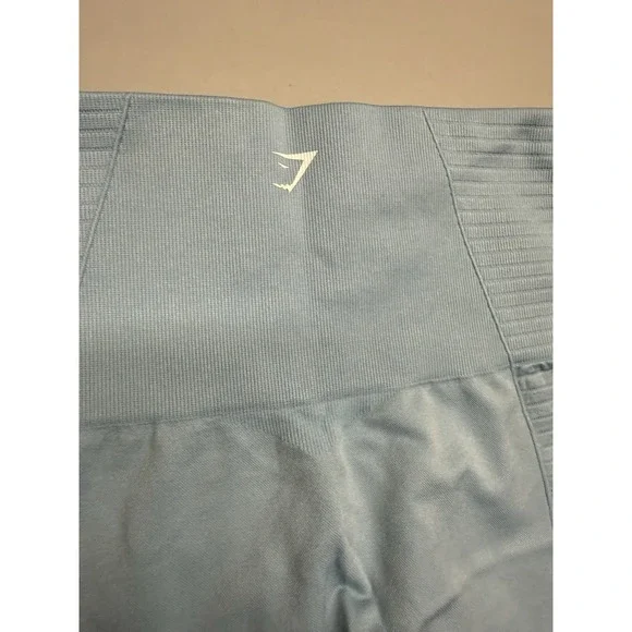 GYMSHARK Energy Seamless legging. Malibu blue. Sz S *estimated See Measurements - Picture 12 of 12